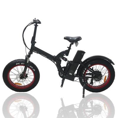 China Aluminum alloy lithium battery battery operated fat tire e bike foldable electric bicycle for sale