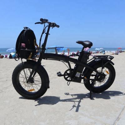 China Bafang Standard Motor High Power Bisek 750W Fat Tire Folding Electric Bike Electric Bicycle 20inch Fat Tire for sale