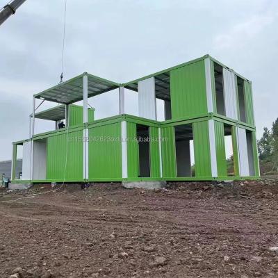 China Modern 20ft 40ft shipping container transformation, luxury commercial container workshop, flat pack, easy to assemble for sale