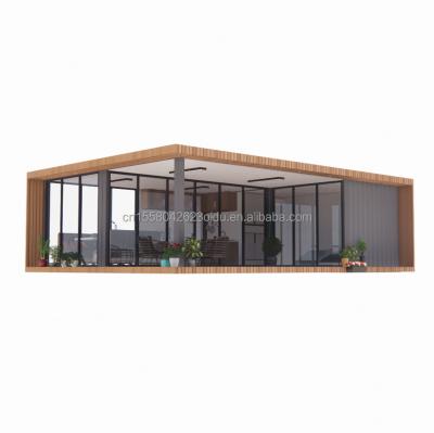 China Modern expandable 20ft container, quick setup, mobile home, cheap luxury villa, family of three for sale