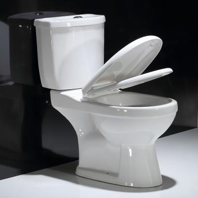 China GX015 Double-Flux Sanitary Ware Bathroom Toilet Bowl Set Ceramic Two Piece Toilet For Bathroom for sale