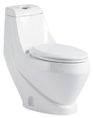 China Chinese Ceramic Double-Flux GX1033 Cheap Price WC Bathroom Double Bowl Washdown Cabinet One Piece Double Toilet for sale