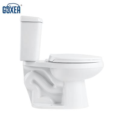 China Double-flush GX3138B Sanitary Price Strap Siphon Western Wc Bowl Two-Piece Maid Toilet for sale