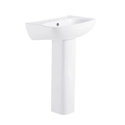 China Ceramic Cheap Shiny White Basin Batroom Sink Basin Wash Basin Wash Basin Traditional Sanitary Ware Prices Gx2702 Bathroom for sale