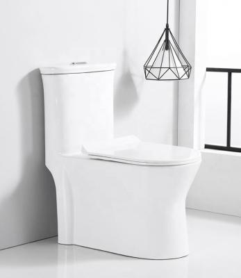 China Double-Flow Inodoros-De-Color Low Water Cistern Toilet Ceramic Tekne Tuvalet Toilet Ceramic One-Piece Toilet Toilet for sale