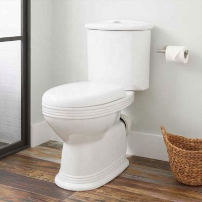 China 2021 Double Flush Technology Cheap Price And High Quality Two Piece Double Toilet Systems South Africa Flush Toilet Bowl Cistern Types for sale