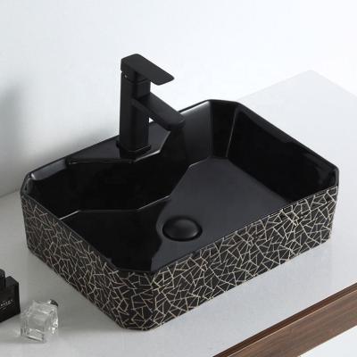 China One Piece Bathroom Safety Voucher Wall Mounted Modern Small Pedestal Hung Wash Basin Countertop Hand Semi Sink Basin for sale