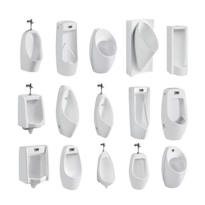 China China Public Large Public Flush Male Floor Standing Urinal WC Urinal Sensor Urinals for sale