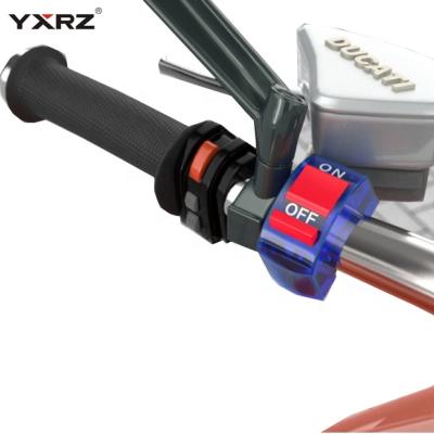 China Waterproof Plastic Handlebar Switch Button Bike Brake Kill Touch Set Motorcycle Handlebar ON-OFF Switches for sale