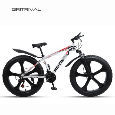 China High Quality Ride 26 Inch MTB Double Disc Brake Fat Tire Mountain Bike Bicicletas Mountainbike for sale