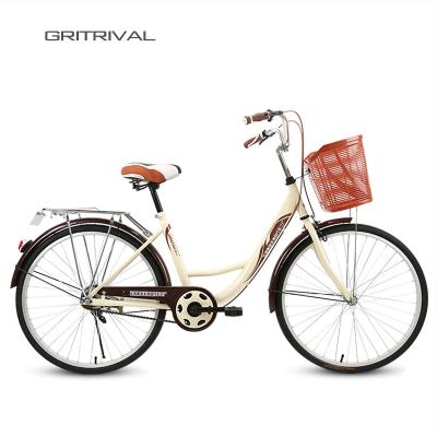 China Ride STOCK lady bike 28 vintage/OEM sharing bicycle for women made in china/cheap price good quality women city bike for sale