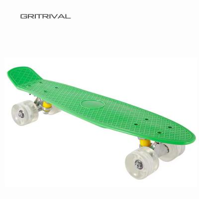 China Skte Board PU Wheels Skate Board Baby Flashing Skate Scooter/Skateboard Scooter For Kids for sale