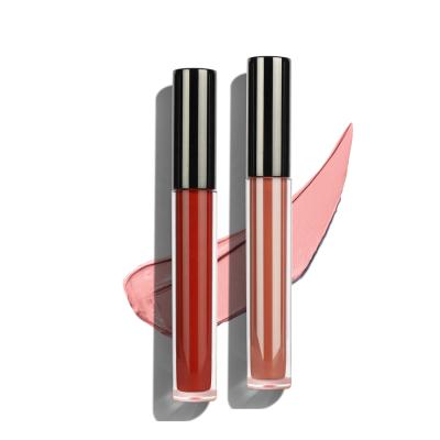 China Waterproof Custom Cream Red Long Lasting Bling Lip & Cheek Smudge Private Label Lip Gloss Lipstick Balm for sale