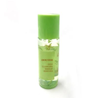 China BAWEI Private Label Green Tea Face Makeup Remover Deep Cleansing Gentle Removedor De Maquillaje Water For Eye Lip for sale