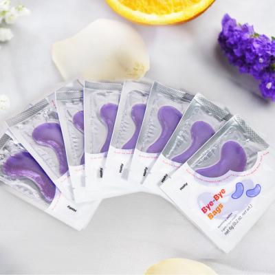 China Anti-Puffiness OEM ODM Wrinkle Crystal Collagen Sleeping Eye Mask Private Label Anti Aging Under Eye Mask Correction for sale