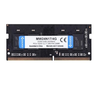 China Cheapest cost while highest quality full compatible notebook memory DDR4 4GB 2400MHz for sale