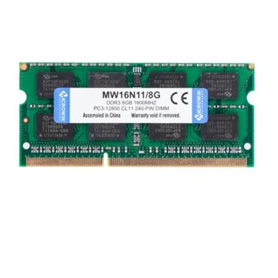 China The cheapest cost while the highest quality hot sale laptop memory DDR3 8GB 1333MHz for sale