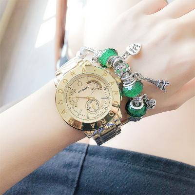 China Auto Date Fashion/luxury popular watch correa metal reloj famous brand watch digital Printed logo  Custom quartz Six needles men watch for sale