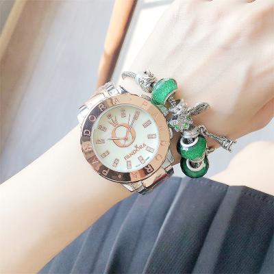 China Auto Date famous brand watches Time decoration watch for kids boys Shell dial stainless steel women watch for sale