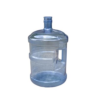 China SHINEDEW0352 Mineral Water Plastic Bottled Water Barrel 5 Gallon Bottle With Handle for sale