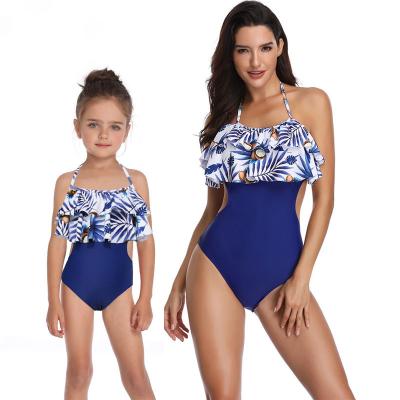 China 2021 Fashion New Arrival Parent Kid Swimsuit Breathable Baby Shape To Beautiful Xexy Girl Bikini Swimwear Girls Children for sale