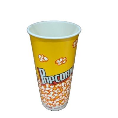 China Recycled Materials Free Sample Cardboard Pop Custom Cheap Disposable Cups for sale