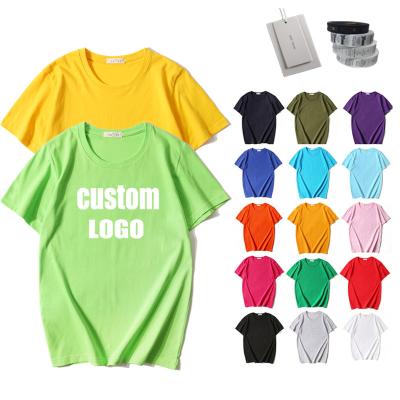 China High Quality Basic Oversize Logo QUICK DRY Custom Printing T-Shirt Plus Size Men Women 100% Pima Cotton Organic T Shirt for sale