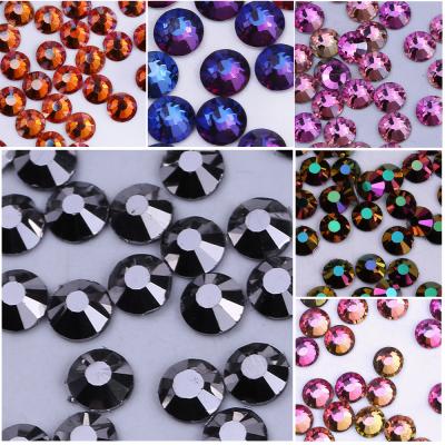 China Flatback 2A Normal Faceted With Austria Hot Back Fix Glass Rhinestone For Garment Accessories DIY for sale