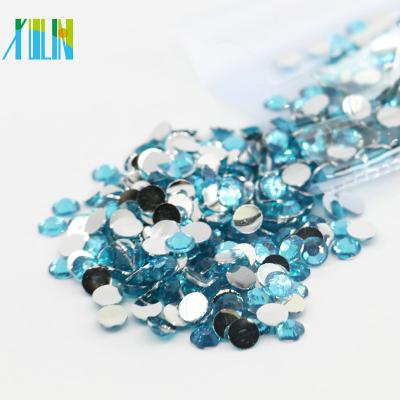 China XULIN Flatback Manufacturer Supply High Quality Non Hotfix Resin Rhinestones for DIY for sale