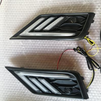 China Factory-direct Best Selling Black ABS Car DRL LED Daytime Running Lights For Tiguan 2018-2021 for sale