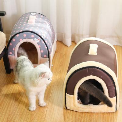 China Travel Hellpselected dropshipping bed in the current soft, comfortable and warm autumn and winter cat and dog for sale