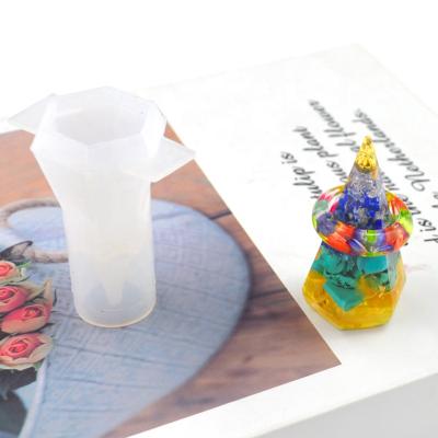 China TC179 viable Ring Holder Pendant Resin Mold ornaments silicone mold jewelry pendant craft for sale