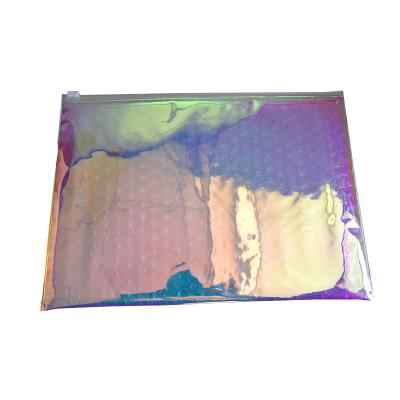 China Cosmetic Waterproof Custom Logo Bubble Mailer Brown Bubble Mailer Plastic Bubble Mailer With Zipper for sale