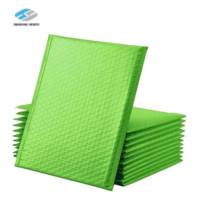 China Good Price Shock Resistance Custom Logo Bubble Mailer Smooth Bubble Mailer Green Bubble Mailer for sale