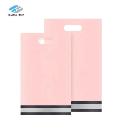 China Strong Adhesive / Eco - Friendly / Waterproof Light Pink Mailing Bags Waterproof Poly Mailer Patterned Poly Mailer Envelope for sale