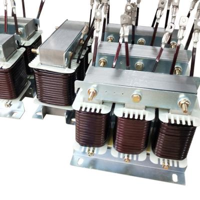 China AC Reactor AC 6% 450V 3 Phase Low Voltage Series Dry Column Wind Power Inverter Industrial Reactor Generation for sale