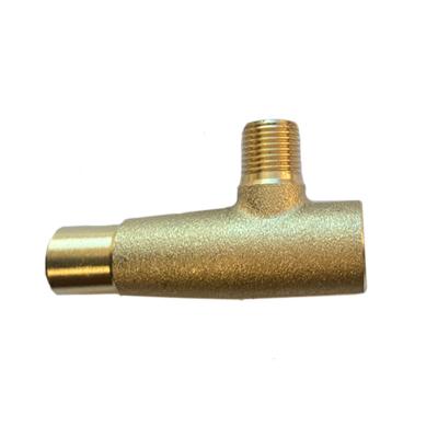 China General Casting Cooker Parts Brass Needle Control Valve With 3/8