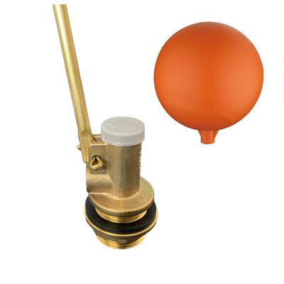 China Best Quality General Plastic High Water Tank Float Valve Drain Valve Toilet Water Level Float Valve for sale