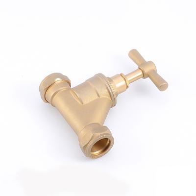 China General Quality Beaten Brass Single Stop Valves Shower Valve Brass OEM for sale