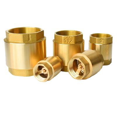 China Brass Shaft General Plastic Stem Model Light Weight Non Return Check Valve dn40 for sale