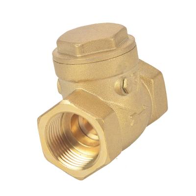 China General 1/2-4 inch heavy duty brass spring check valve non return for water pump for sale