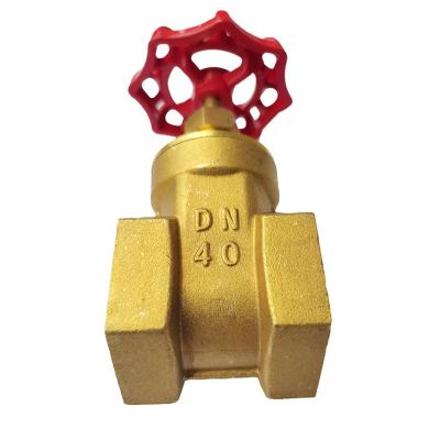 China General 1/2 - 2 Inch Female NPT Forged Brass Brand Gate Crane Valves With Five Star Hand Wheel for sale