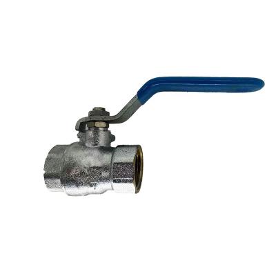 China General High Pressure For Thread Connection Stainless Steel Brass Closed Type 1 / 2 To 2 Two Way Ball Valve for sale