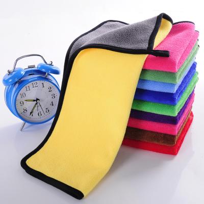 China Microfiber Dry Cleaning Car Cloth Towel Scratch Free Polishing Detailing Cleaning Cloth New Viable Microfiber Wash for sale