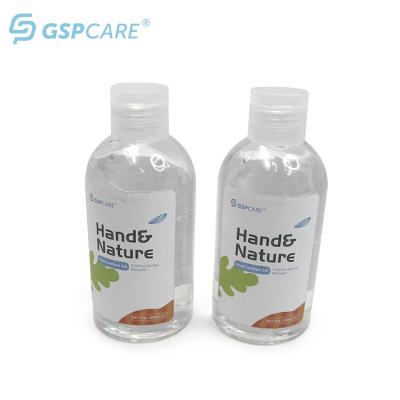 China High Quality Custom Bottle Basic Cleaning Sanitizer Alcohol Safeguard Hand Sanitizer Gel for sale