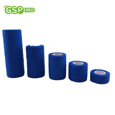 China Unisex Custom Design Sport Gauze Elastic Adhesive Surgical Cotton Elastic Bandages for sale