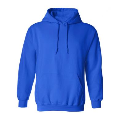 China Cheap OEM Anti-Shrink 50% Cotton, 50% Polyester Fleece Custom Logo Loose Men's Fleece Hooded Sweatshirt for sale