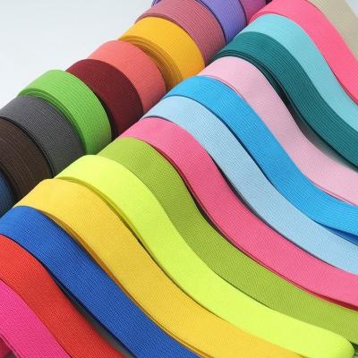 China High Strength Manufacturer Customized Elastic Ribbon Elastic Band 4mm-50mm High Quality for sale