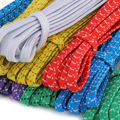 China Factory Wholesale 6mm High Strength Eco-friendly Elastic Webbing Rubber Band Straps Elastic Bands for sale