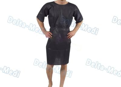 China Disposable Blue Adult Disposable Protective Apparel Patient Dressing Large Size for sale